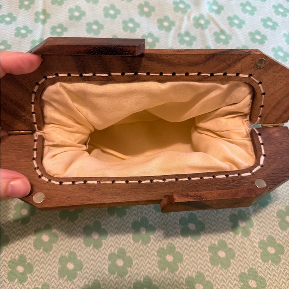 1970’s macrame clutch - Picture 2 of 2